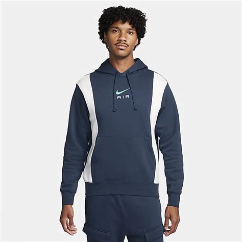 nike trui blauw|Blauwe hoodies en sweatshirts voor heren .